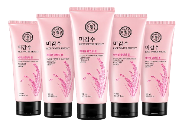 The Face Shop Rice Water Bright Facial Foaming Cleanser - 150ml